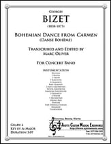 Bohemian Dance (Danse Boheme) Concert Band sheet music cover